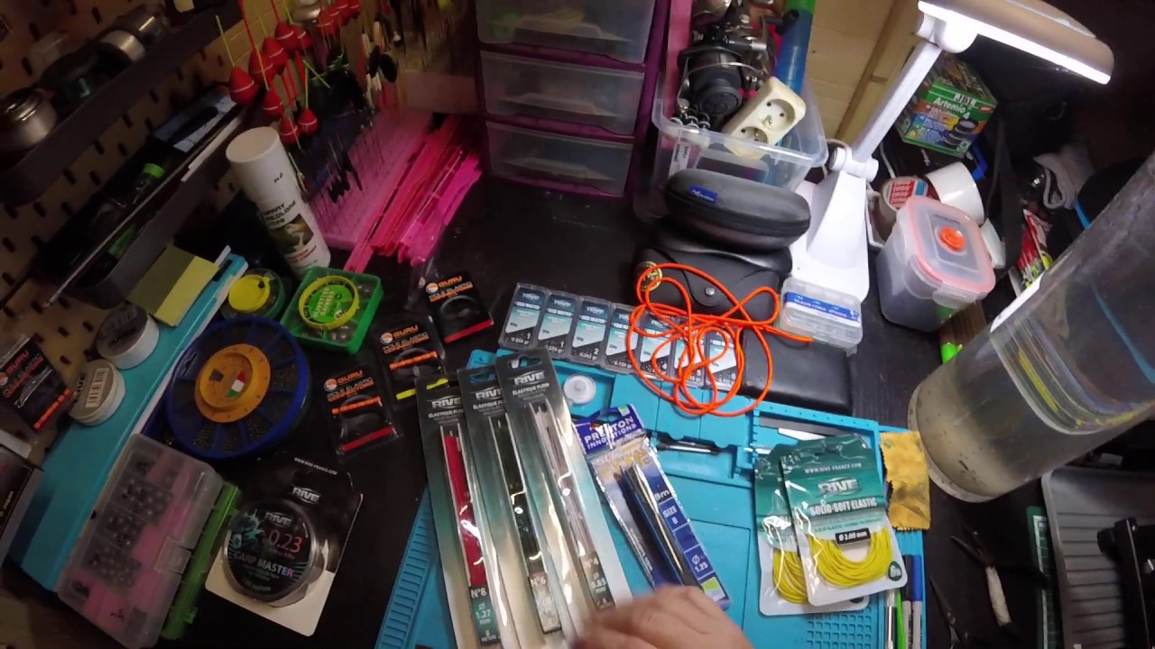 élastiques et montage dacron