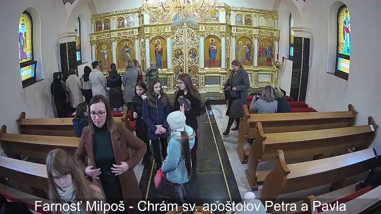 Farnosť Milpoš - Priamy prenos z chrámu sv. apoštolov Petra a Pavla