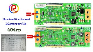 How to edit software? LG mirror file 404rp ic screenshot 3