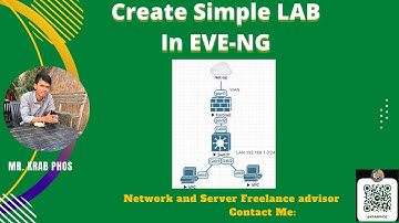 Create simple lab with EVE