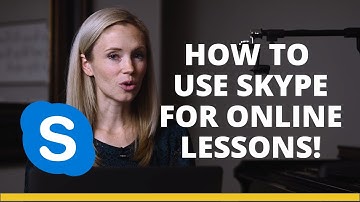 How to Use Skype for Online Music Lessons - Easy Set Up and Demonstration!