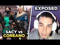 HASTAD DÁ EXPOSED EM STREAMER! SACY vs COREANO - VALORANT CLIPS