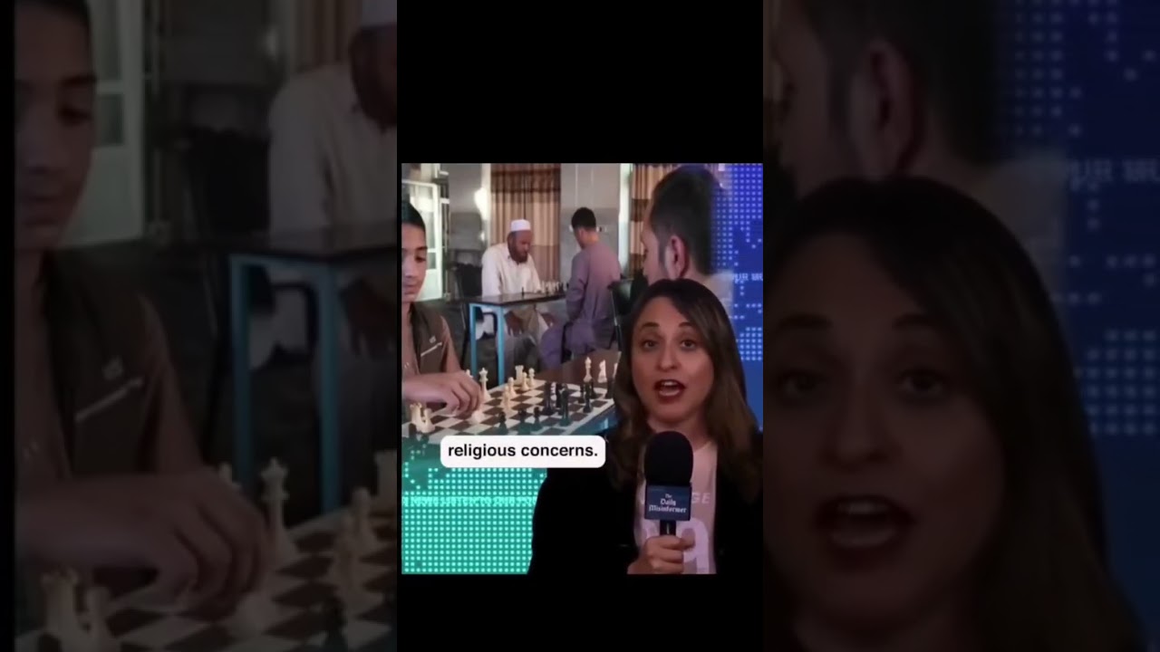 Taliban banned Chess ♟️😁🫴