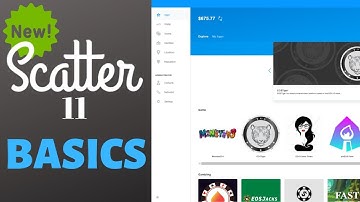 NEW Scatter 11 Basics - Adding Accounts/Chains, Selecting Accounts