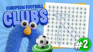 🏆✨ Word Search Puzzle: Find the European Football Teams! (Game #5) screenshot 2