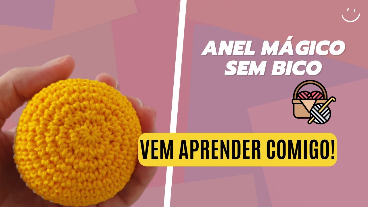 ANEL MÁGICO INVERTIDO SEM BICO | Impressione no acabamento dos seus Amigurumis