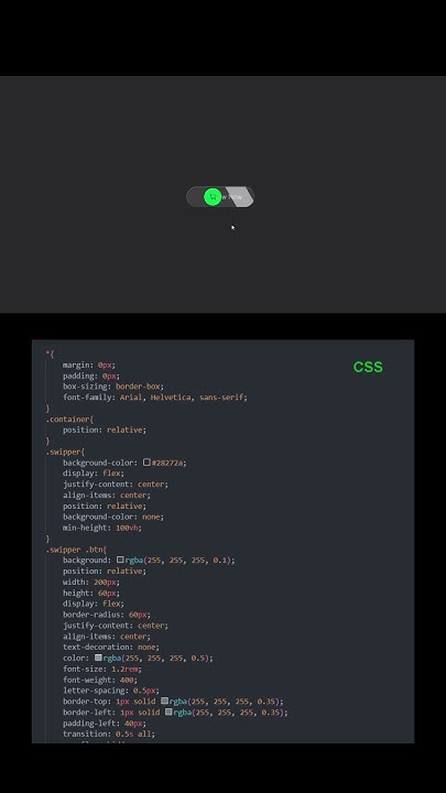 Animation swiper using HTML & CSS Only - YouTube