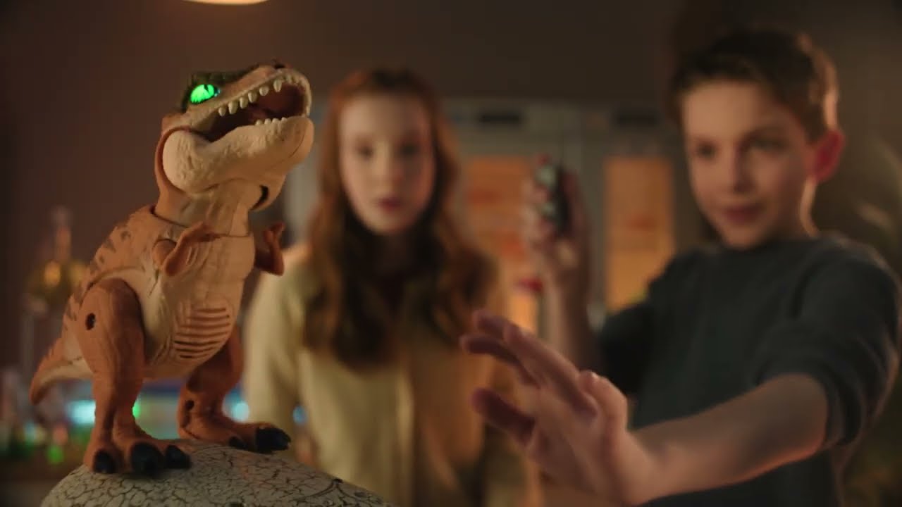 Œuf Dinosaure Jurassic World Primal Hatch – à Faire Éclore Et Apprivoiser – T-Rex Interactif Avec Sons Et Accessoires – Dès 5 Ans - 6