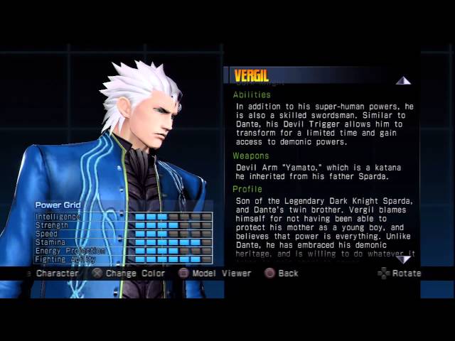 Who's even more powerful than Vergil in Ultimate Marvel vs. Capcom