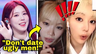 Why Kpop fans are telling idols “don’t date ugly men” during fancalls? #kpop