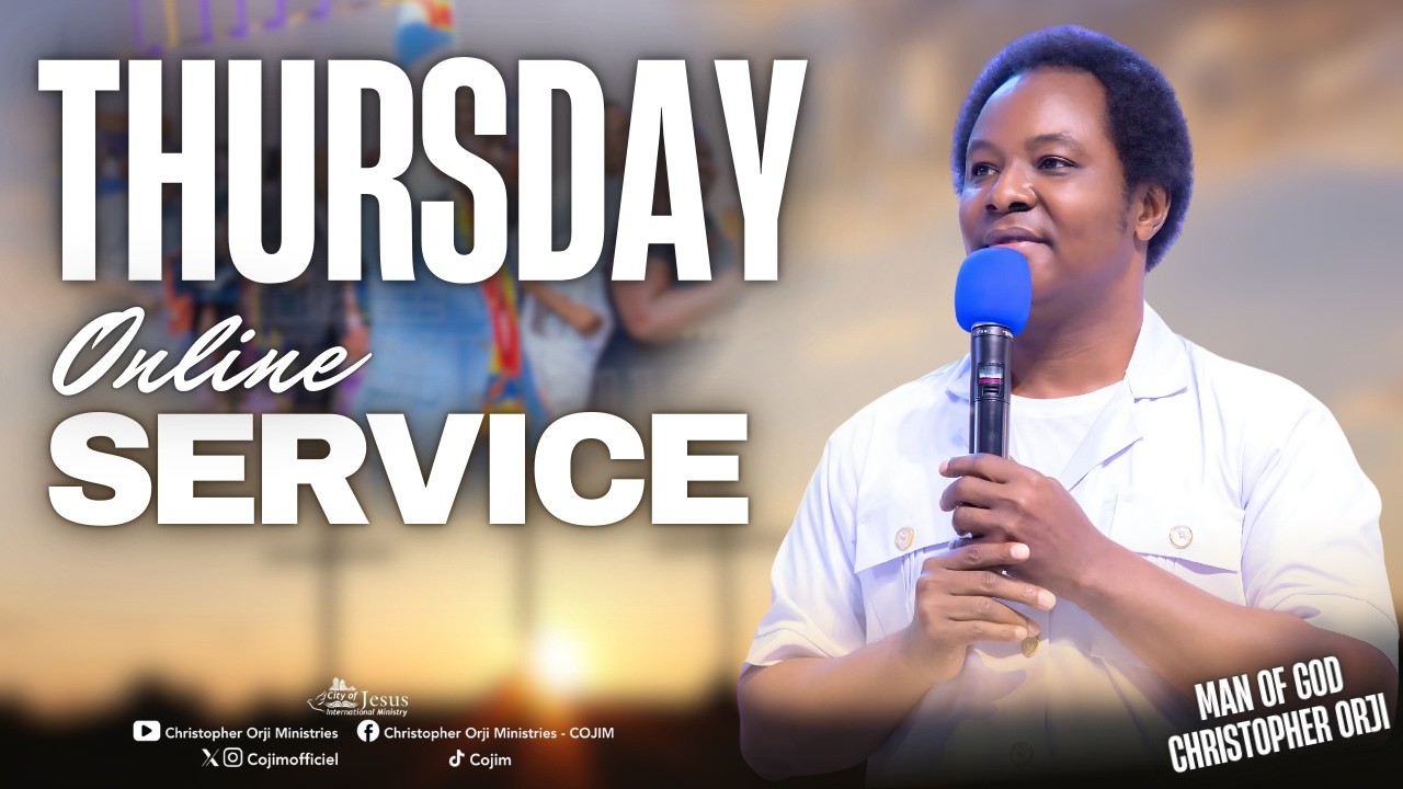 COJIM Thursday Online 🔴 Service With God, Jesus Christ And The Holy Spirit #cojim 26-2-2026