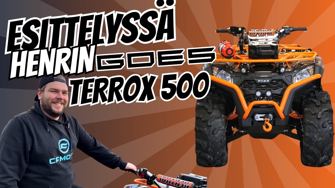 Esittelyssä Henrin GOES Terrox 500 | Maailman hienoin GOES??