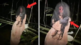 KUNTILANAK INI KETAWA CEKIKIKAN DI POHON BAMBU ! 7 PENAMPAKAN HANTU NYATA TERJELAS DAN SERAM