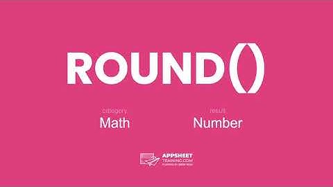 AppSheet ROUND() Expression