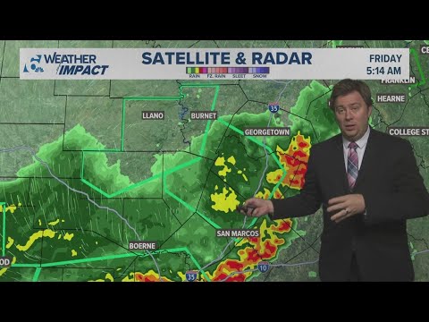 Cold Front Sweeps Through Tonight; Strong Storms Possible | Central ...