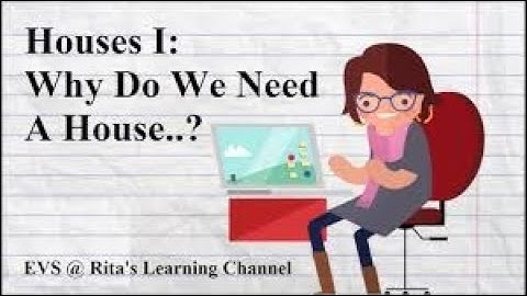 Class 1 E.V.S Book Ch-6  "WE NEED A HOUSE" by Mrs. Deepika Joshi