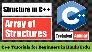 Structures in C++ Part-2 | Array of Structure in C++ | C++ Tutorial for Beginners #45