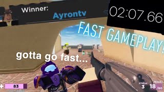 ARSENAL FAST FFA MATCH! CONSOLE RECORD! | ROBLOX