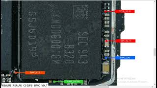 Realme C3 RMX2020 EMMC ISP Pinout Test Point | Dead Boot Repair Solution | EMMC ISP Pinout Dead Fix