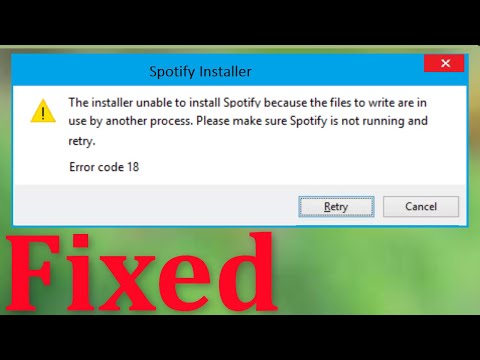 Vídeo: Como Corrigir O Código De Erro 2 Do Spotify?