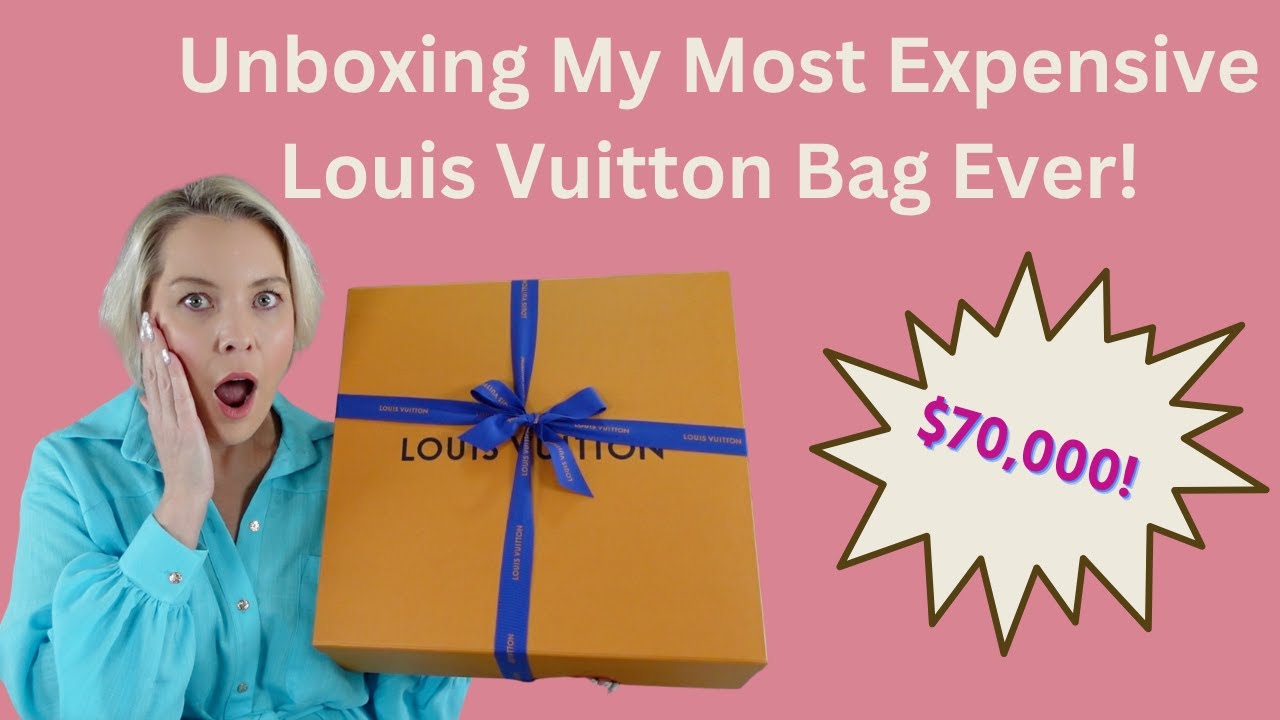 Unboxing My Most Expensive Louis Vuitton Bag Ever!! 