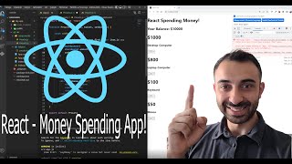 React - Money Spending App!  - MK SOFTWARE LEARNING #React.js screenshot 1