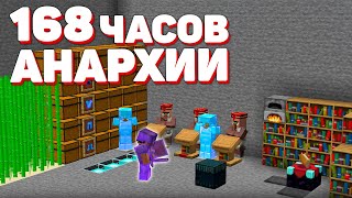 Анархия - 168 Часов Выживания После Вайпа На Holyworld | Майнкрафт Холиворлд