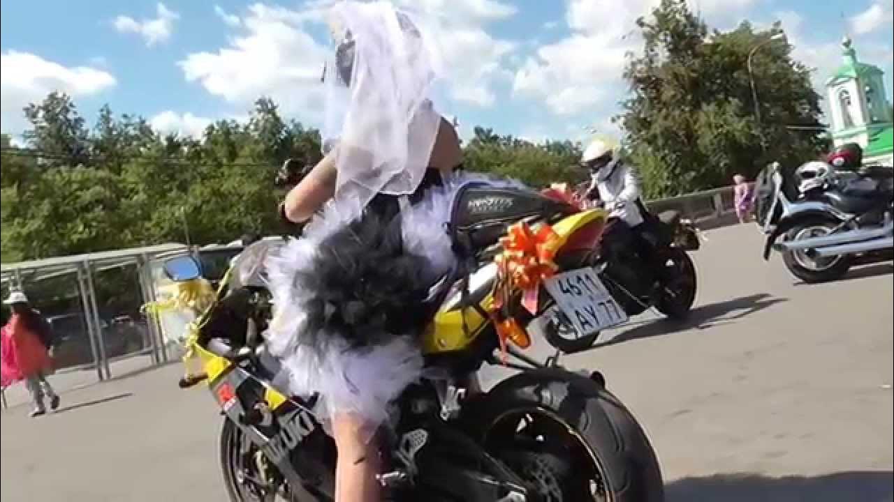 Ютуб свадьба байкеров