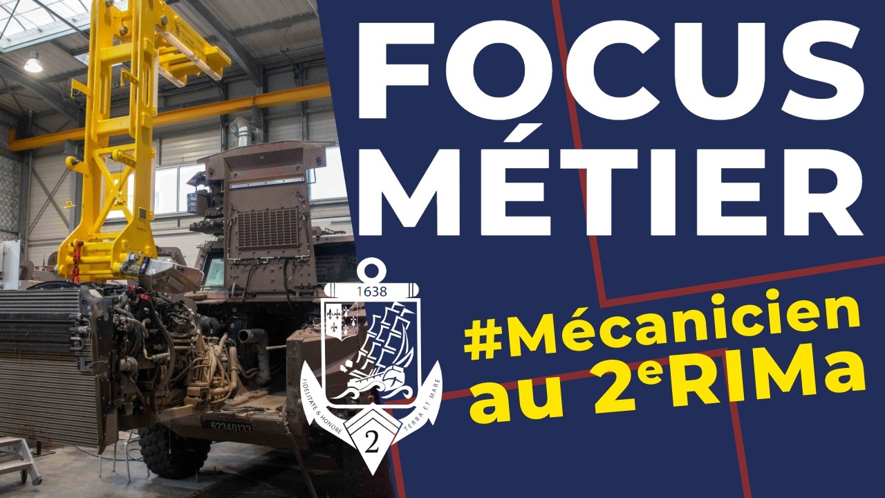 Focus métier : mécaniciens au 2eRIMa