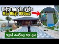 🌿 BIỆT THỰ SÂN VƯỜN MÁI NHẬT 980m² Full Nội Thất Gỗ Cực Sang | Hồ Cá Koi, Hồ Bơi Riêng Đẳng Cấp.