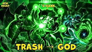 From TRASH Class to LEGENDARY S-Rank, He Awakened a System That Breaks Every Rule! - Manhwa Recap