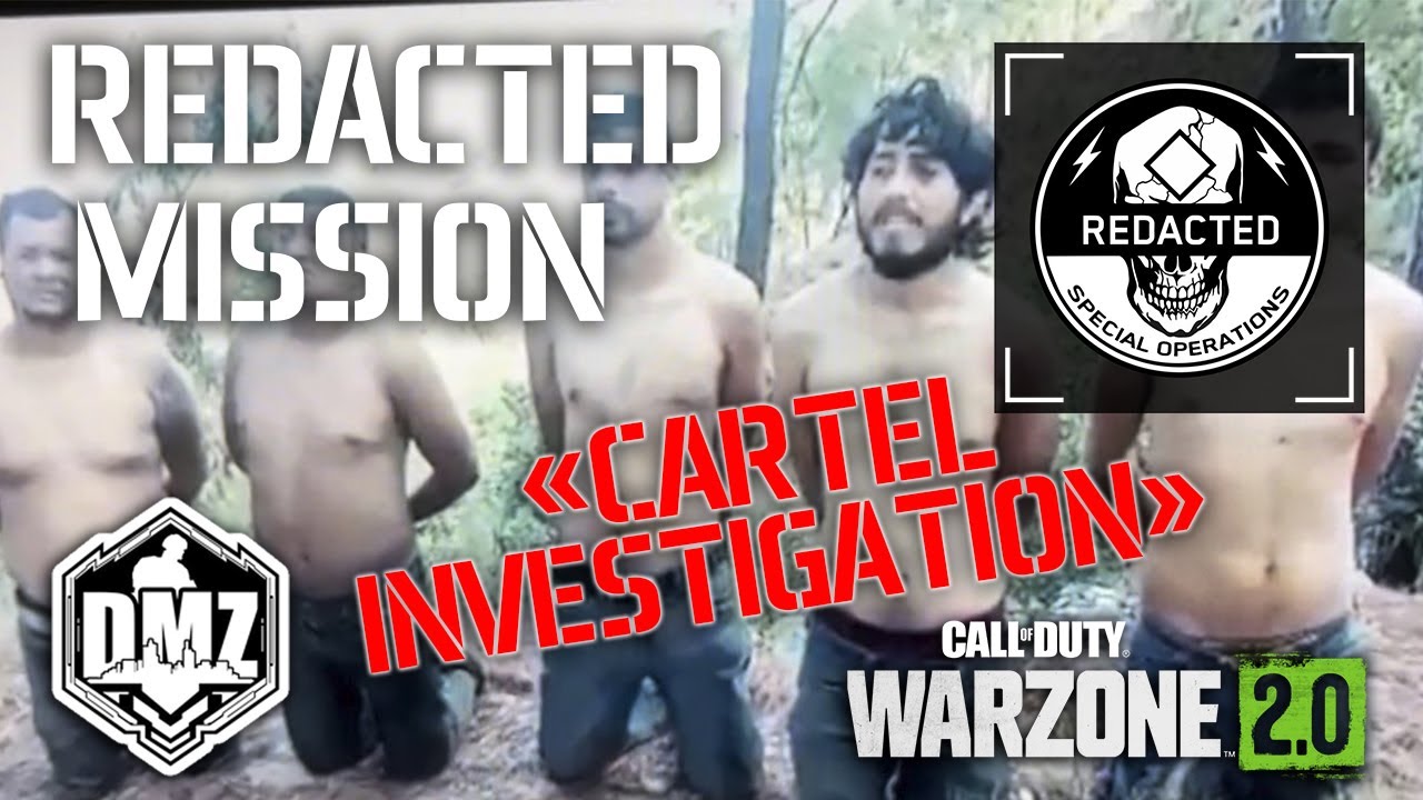 The Cartel and 2 large contraband packages. Call of Duty Warzone 2.0. Season 3 of DMZ mode