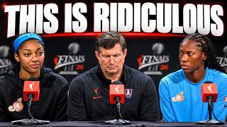 Angel Reese CALLS OUT REFREES after WNBA Finals LOSS Game 5