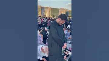 بكاء محمد الجنامي اليوم في حرم الامام الرضا 2021حصريا 