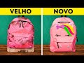 Seja criativo 🌟🎨 Truques escolares incríveis e artesanato DIY