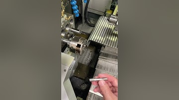 Thread rolling (on a Tsugami Swiss lathe)