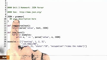 Json Parser - Design of Computer Programs