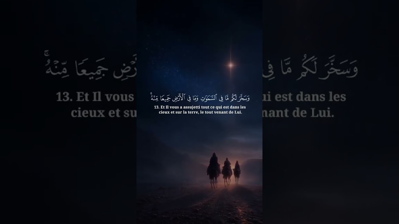( وسخر لكم ما في السموات وما في الأرض )