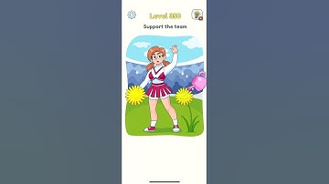 DOP 3(displace one part 🔥😂) Level 350 #funny #games #shorts #dop3 #viral #dop2 #cheerleader #girl