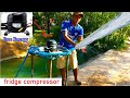 Old - turn fridge compressor into a water pump speed 280m3 / hour Vs Free Energy Water Pump 24H/Day