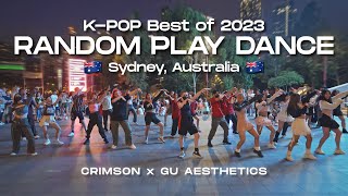 [KPOP IN PUBLIC] RANDOM PLAY DANCE BEST-OF-2023 | Sydney, Australia | CRIMSON 🥀