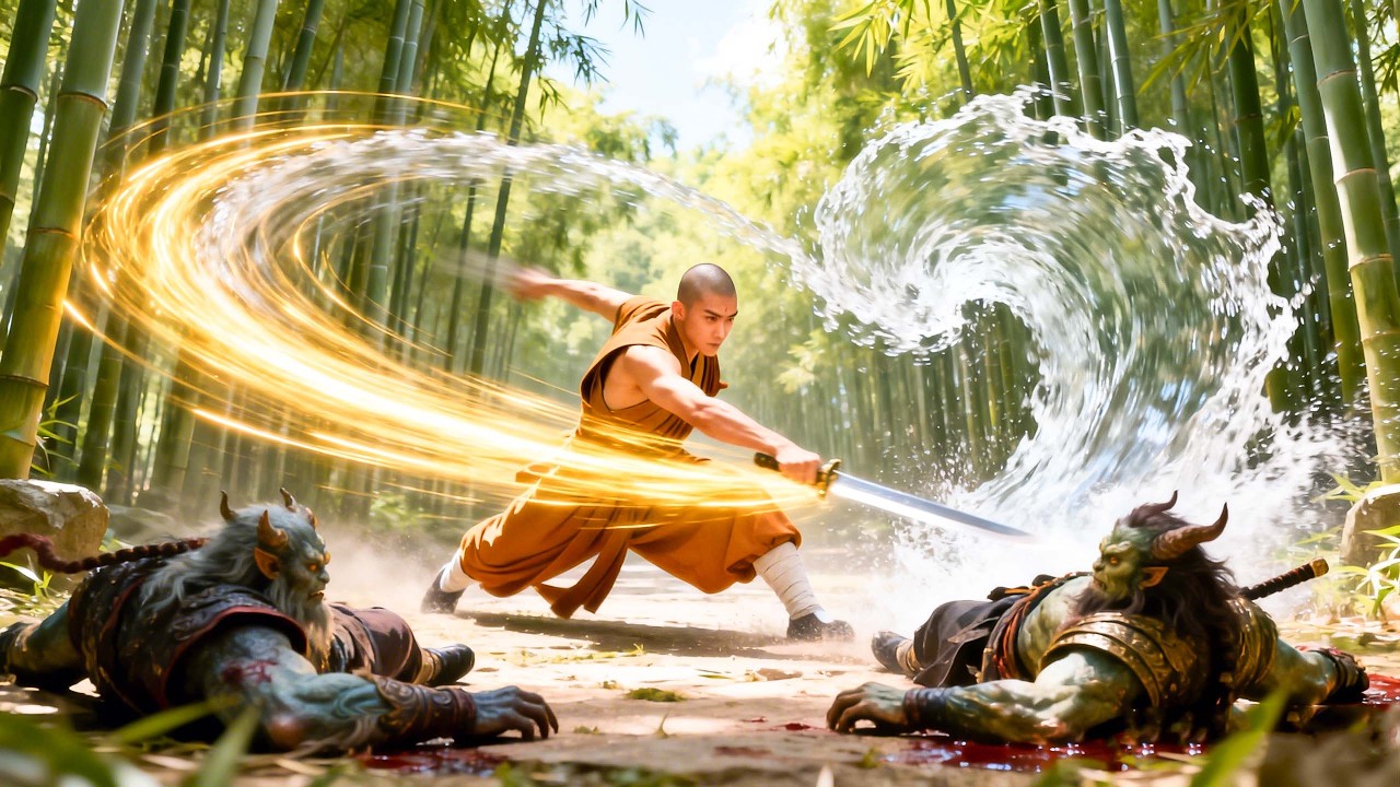 Pequeño monje despreciado—un solo movimiento vence a dos demonios milenarios