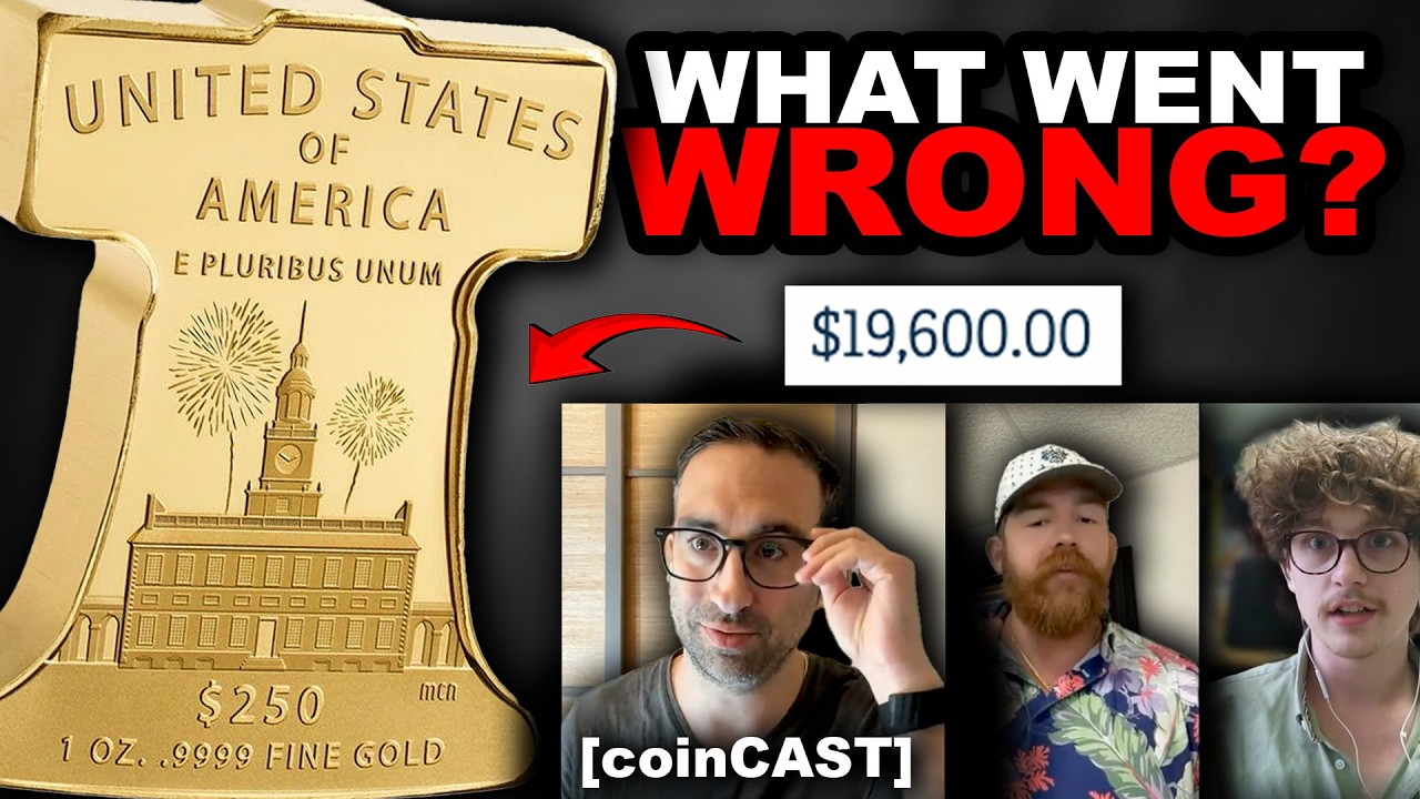 $100,000 REWARD! THE MURDERER リバティベルサルーン Inside the US Mint's Liberty Bell Gold Coin Release - YouTube