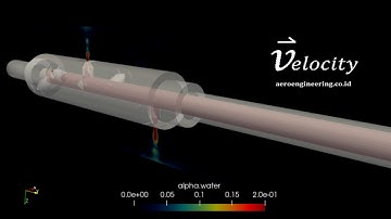 sand jet perforator CFD simulation using openFOAM