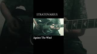 #Stratovarius - Against The Wind #弾いてみた 🎸 #guitar #shorts