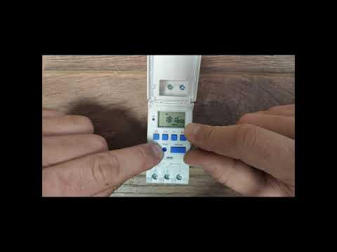 Обзор и настройка цифрового таймера Tm-615