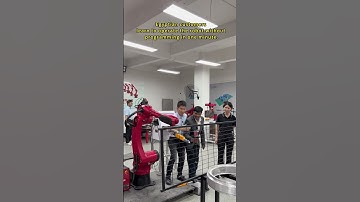 Spraying robot #automobile #industrial #machine #industry #intelligence #factory #robot #robotics