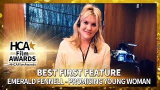 Emerald Fennell wins Best First Feature for Promising Young Woman