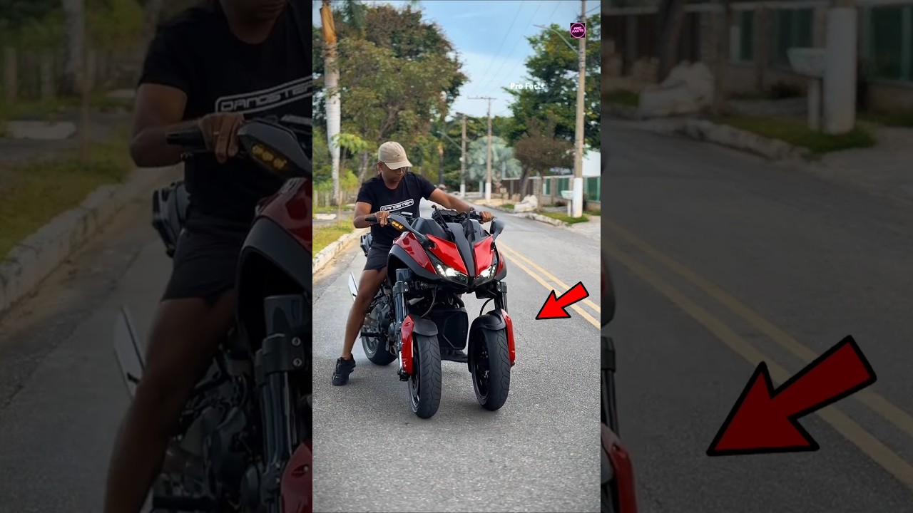 Why Is Yamaha’s 3-Wheel Bike the Best? #shorts #ytshorts