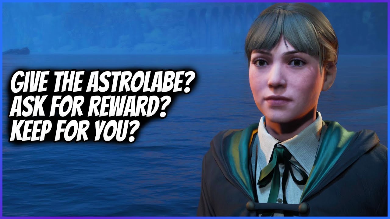 Hogwarts Legacy - Give? Keep? Ask for money? | The Lost Astrolabe Quest (All Outcomes)